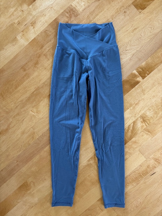 aerie Pants - Aerie Womens OFFLINE Real Me Crossover 7/8 Hi Rise Leggings Blue Small